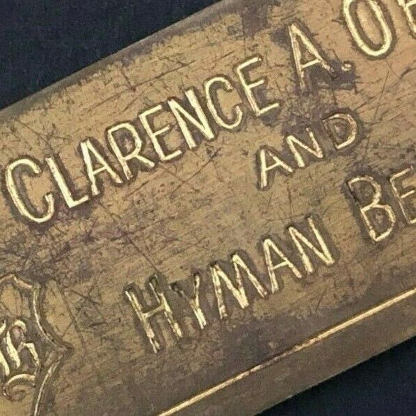 c1920's-30's 8" "Clarence A. O'Brien" Trade Mark ATTY DC Adv. Letter Opener