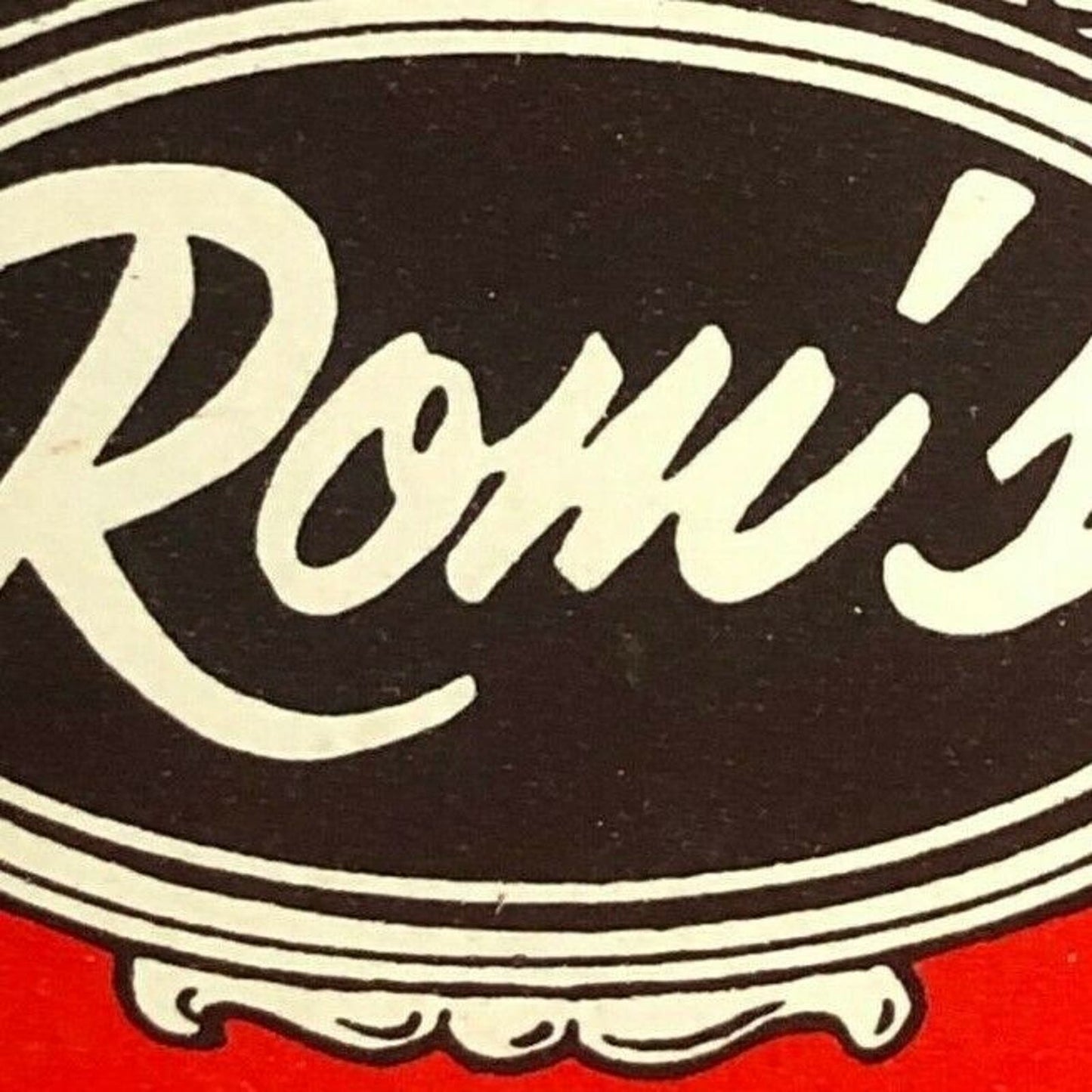 Vintage 1960's-70's Full Matchbook Roni's Restaurant Sturbridge, MA