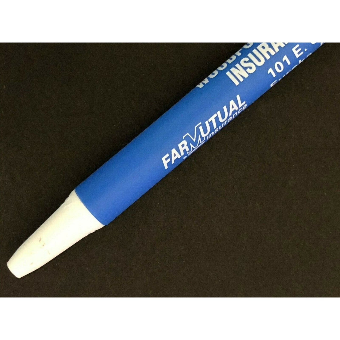c1980's-90's "Woodford County Mutual Insurance" Eureka, IL Advertising Pen