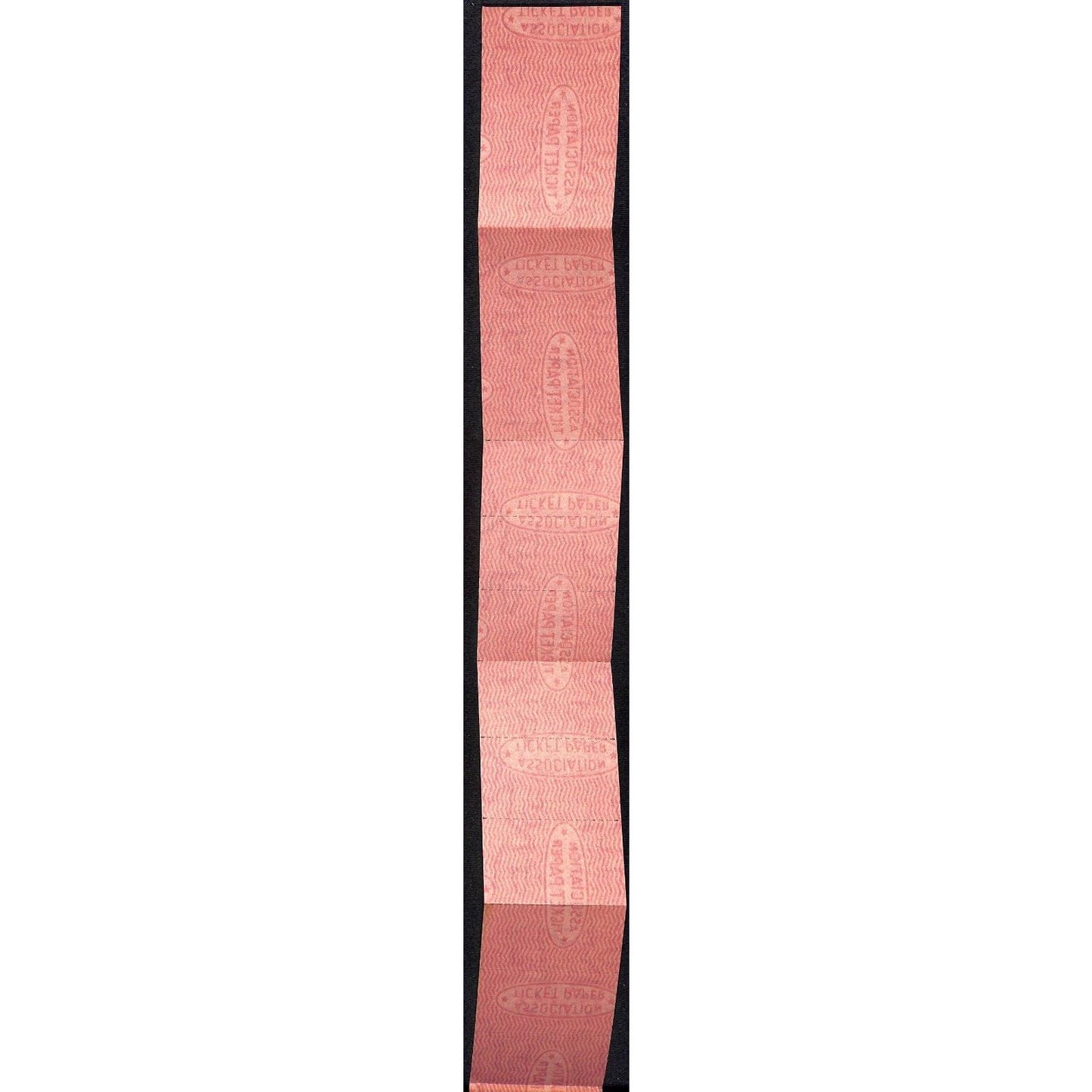 Chicago North Shore & Milwaukee RY 10 Ride 21" Ticket Strip Loop to Milwaukee