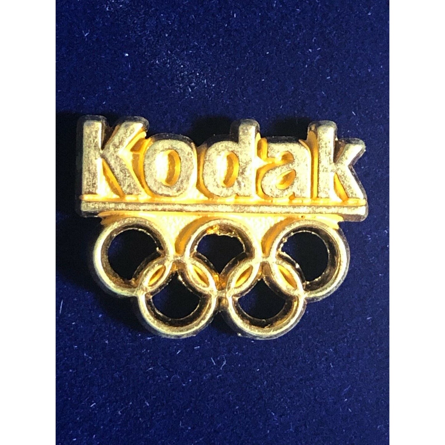 Vintage Kodak Lapel Hat Pin - c1988 Rings