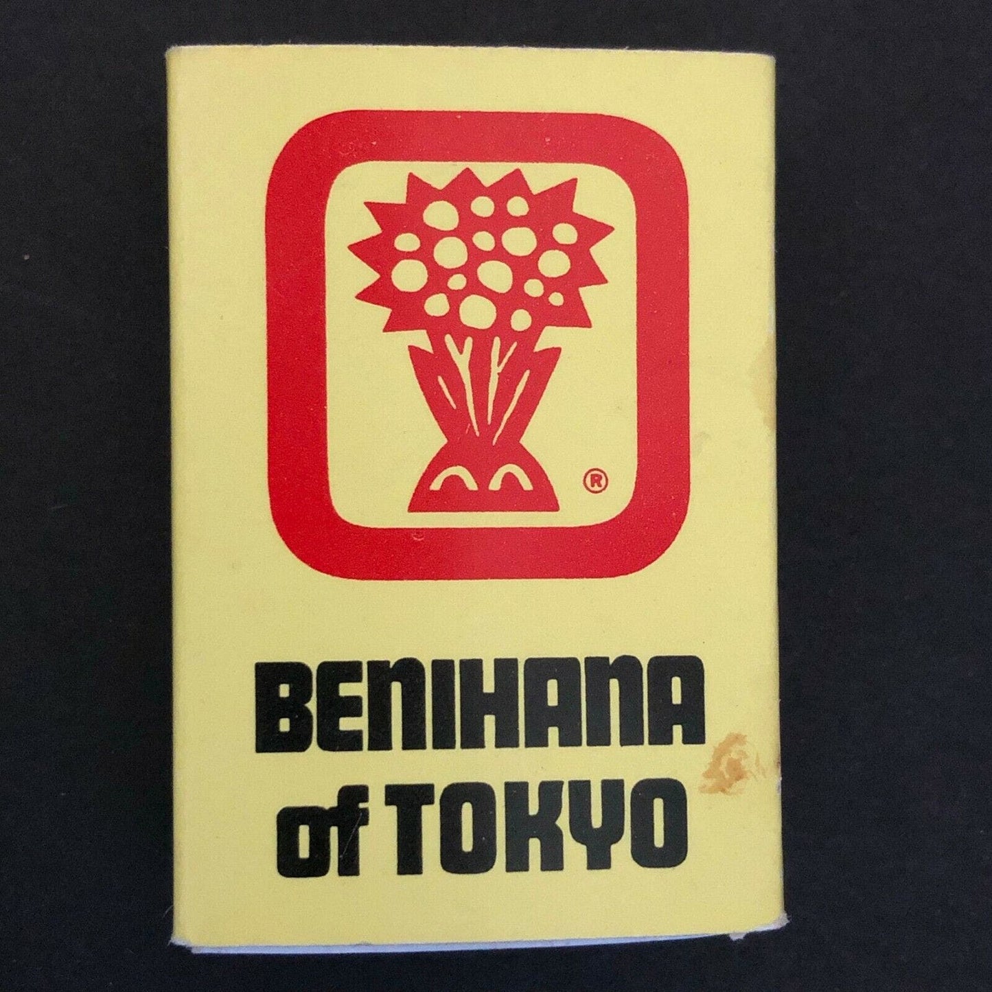 Group of 7 c1970's-80s' Wooden Matchboxes / Matchbooks - Benihana of Tokyo