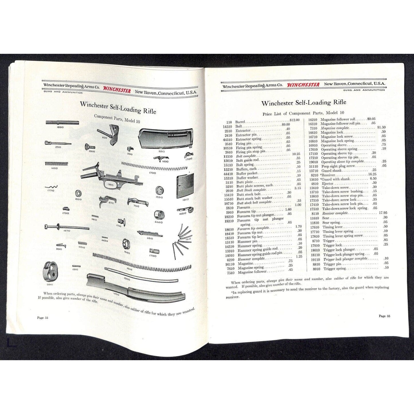 Winchester World Standard Guns SC Catalog No. 82 208pp w/ Prices 1920 Scarce