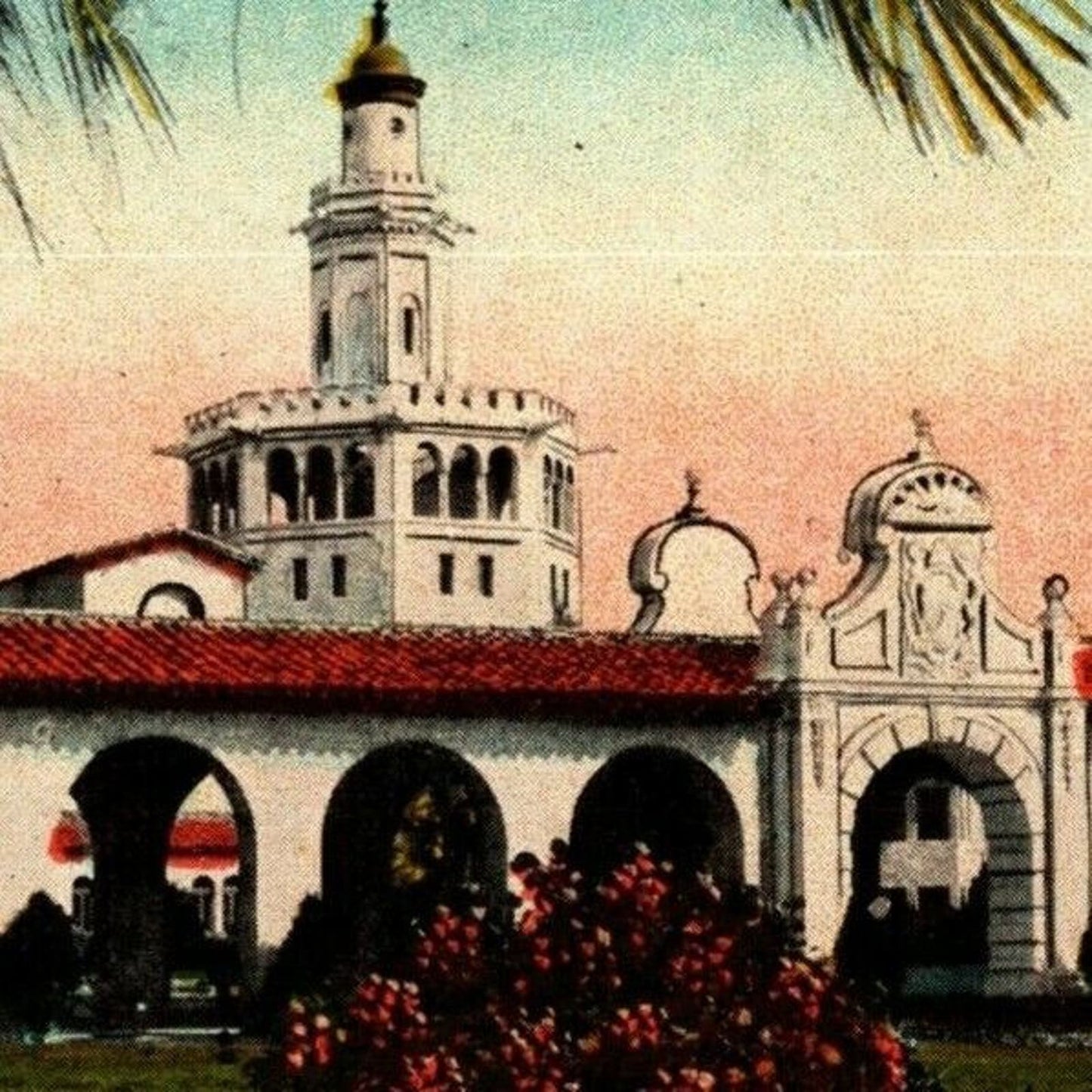 Hotel Rolyat Court, St. Petersburg, FLA - Vintage Postcard - Posted 1932