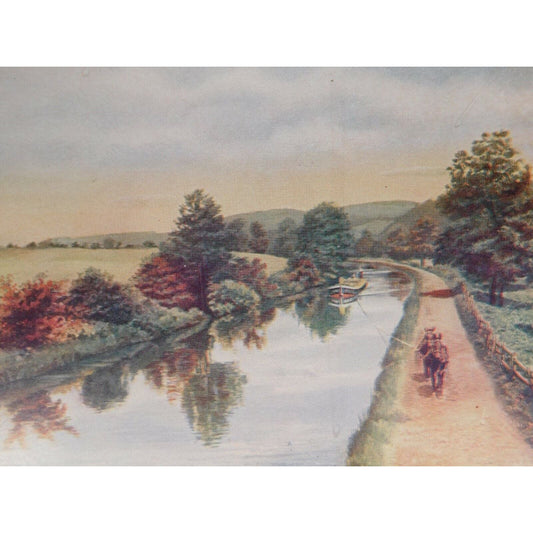 C. M. Seaver 1901 "Twilight On The Lehigh Valley" Calendar Williamstown Vermont