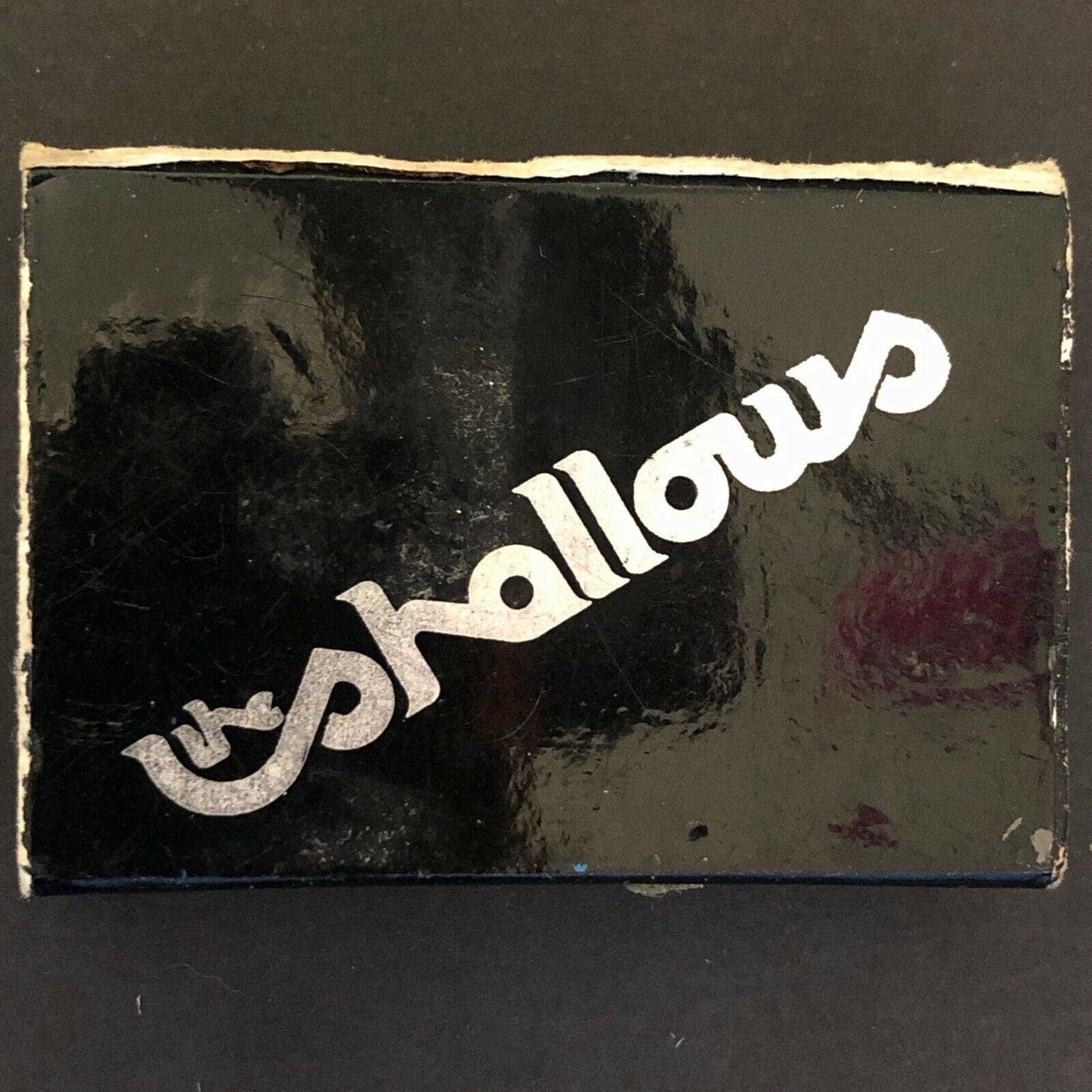 c1980 's Vintage Wooden Matchbox Matchbook "The Shallows" Ft. Myers, FLA