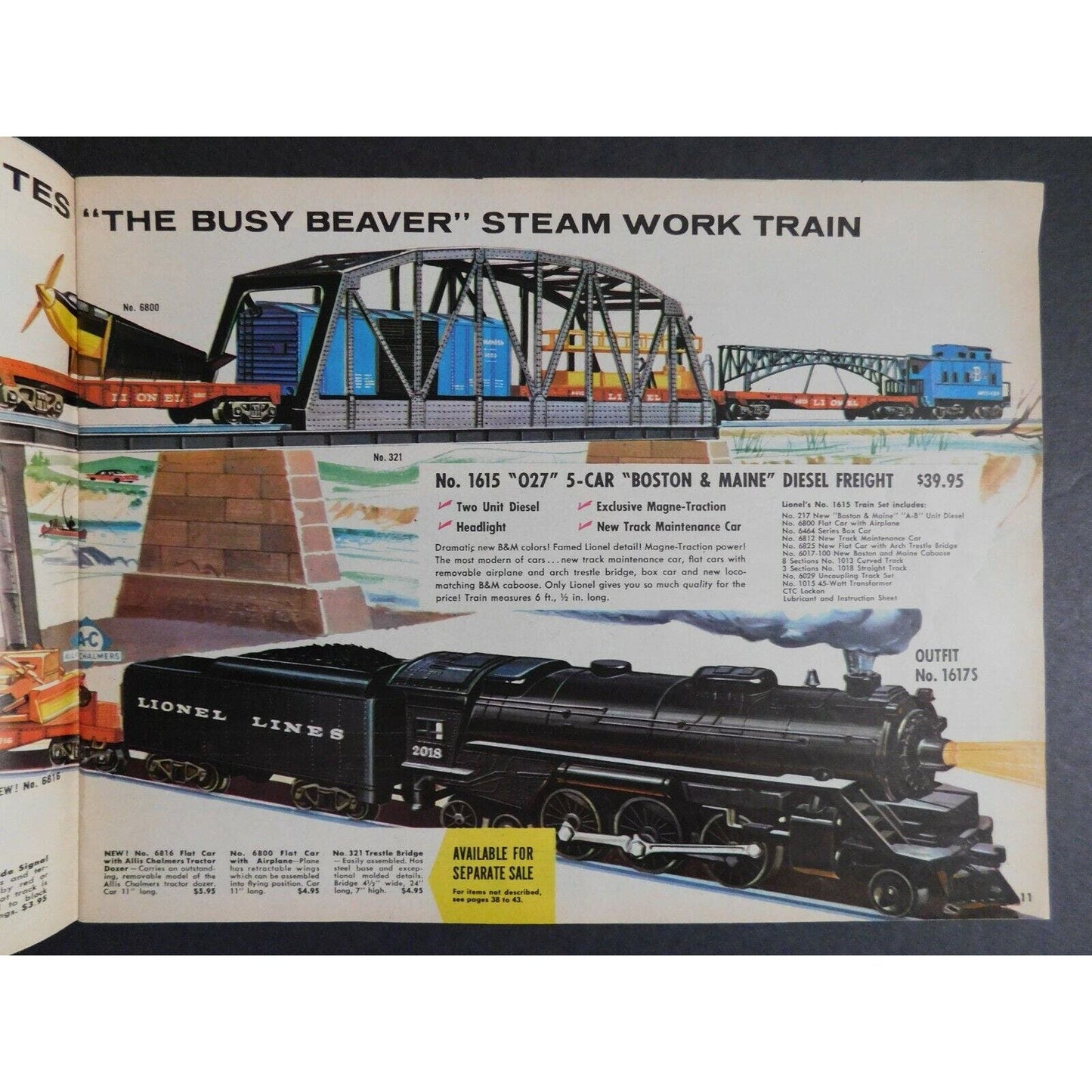 Original 1959 Lionel Trains Catalog 55pgs. VGC Gary Nelson Coll.
