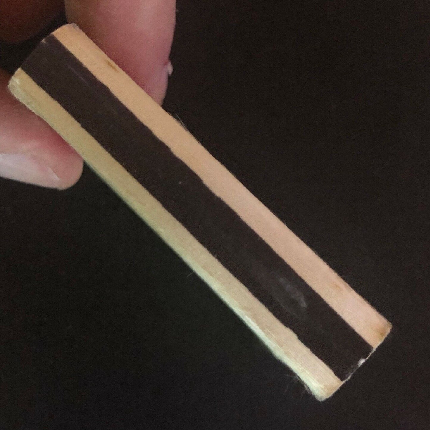 c1970's-80's Wooden Matchbox Matchbook "Hugo's Restaurant" Hyatt Regency O'Hare