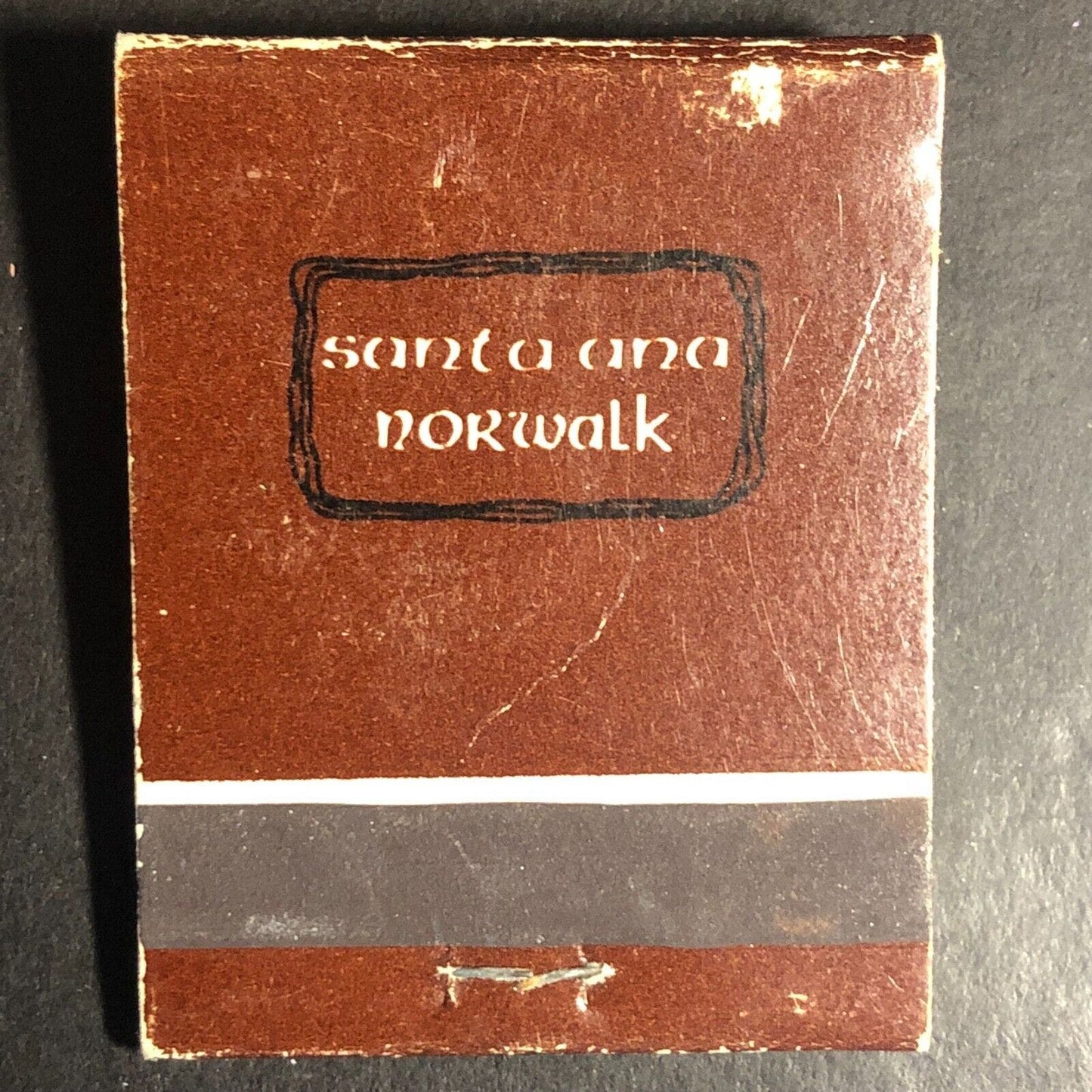 Saddleback Inn Santa Ana - Norwalk CA Full Matchbook c1975-85