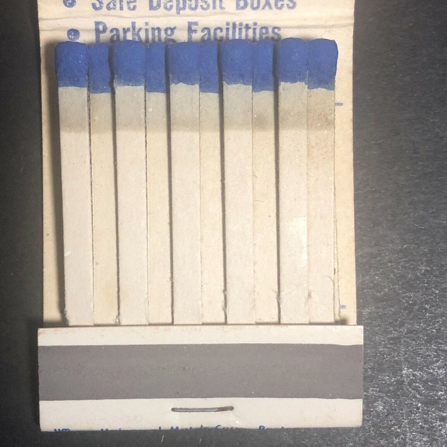 1950's-60's Full Matchbook "Farmers and Mechanics Savings Bank" Middletown, CT