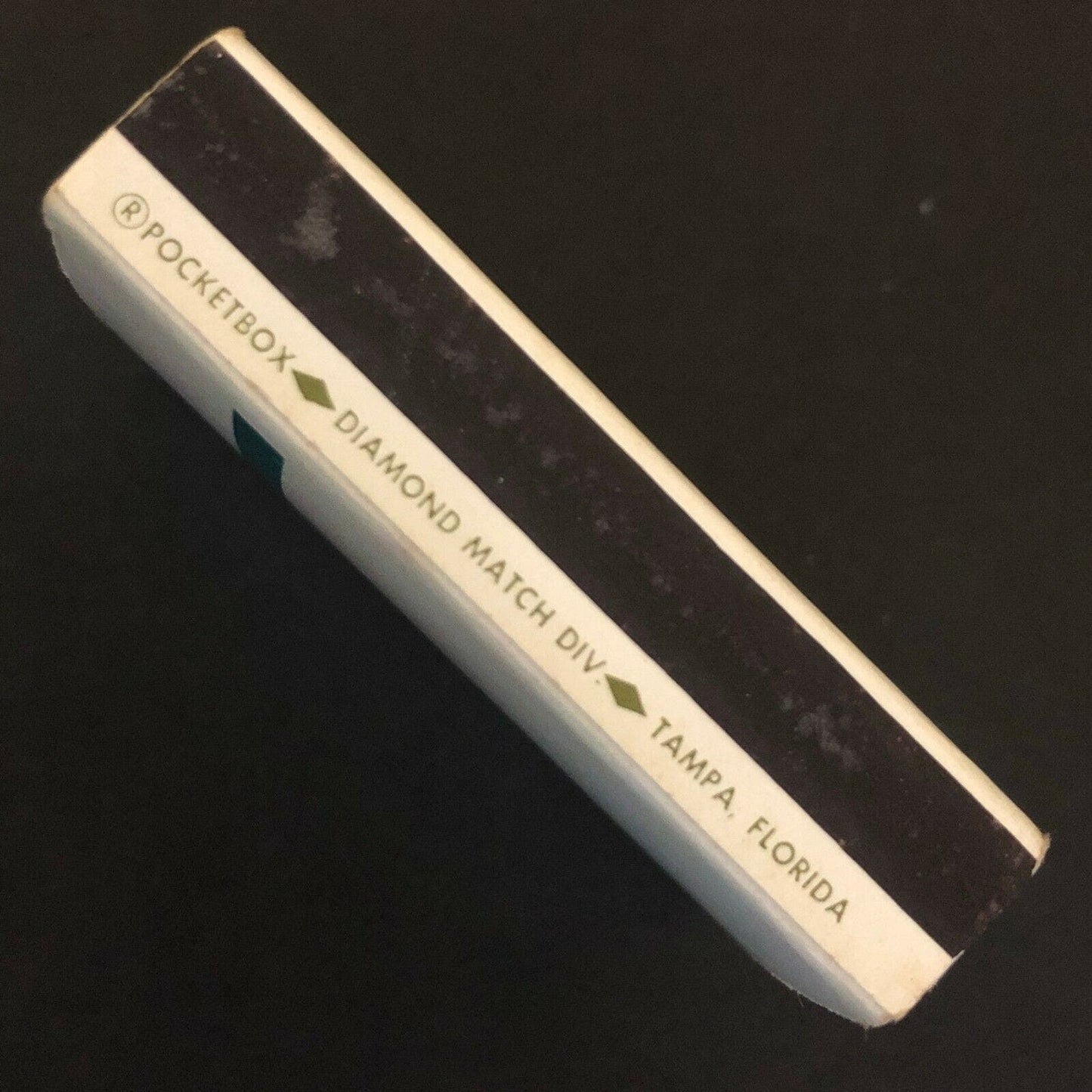c1970's-80's Wooden Matchbox Matchbook "Siples Garden Seat" Clearwater, FL