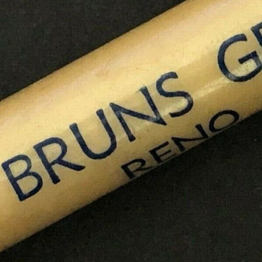 c1941 Bruns Grain Co Reno and Langford, KS Mechanical Advertising Pencil