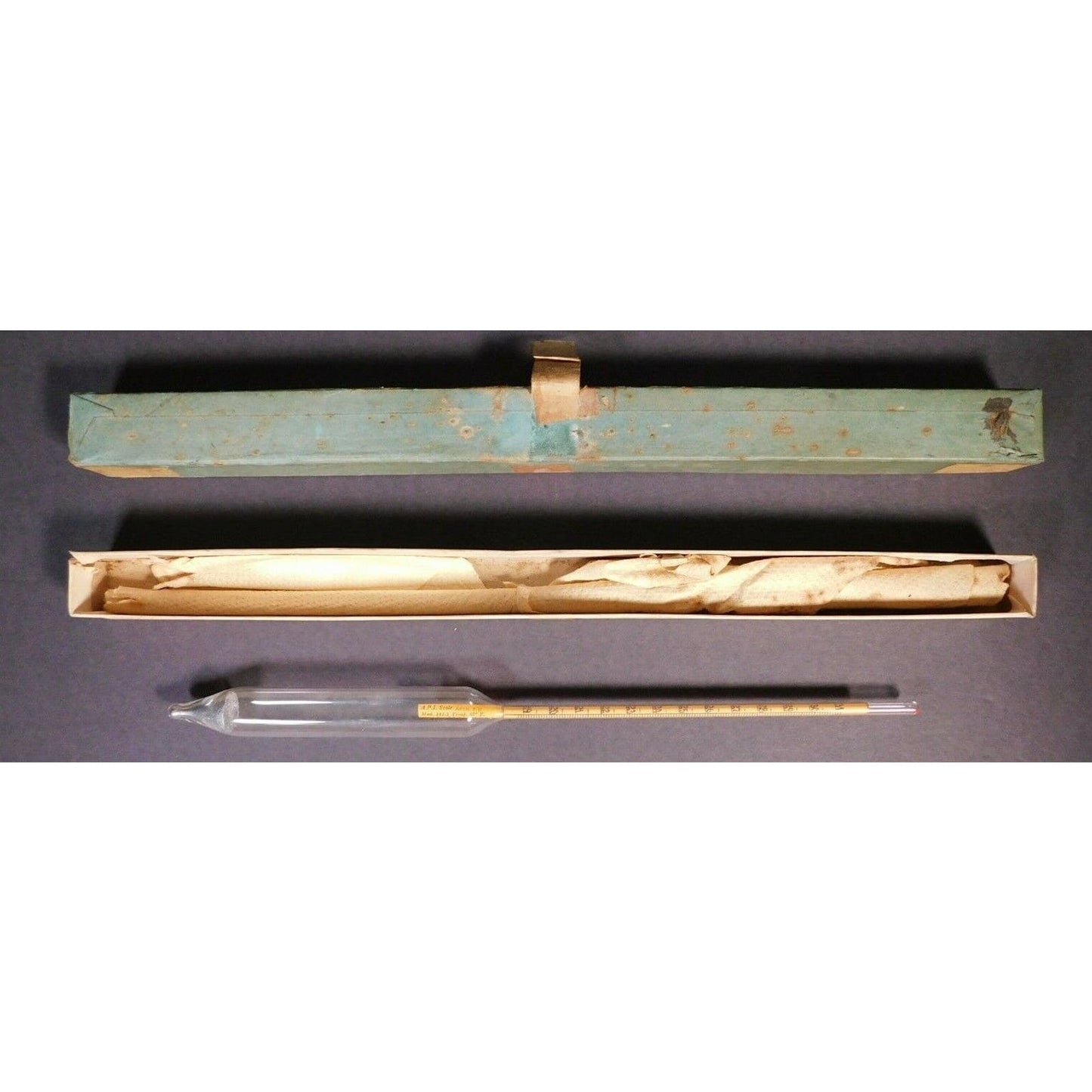 Late 1800's Early 1900's Blown Glass Lactometer For Milk Dairy - Very Cool!