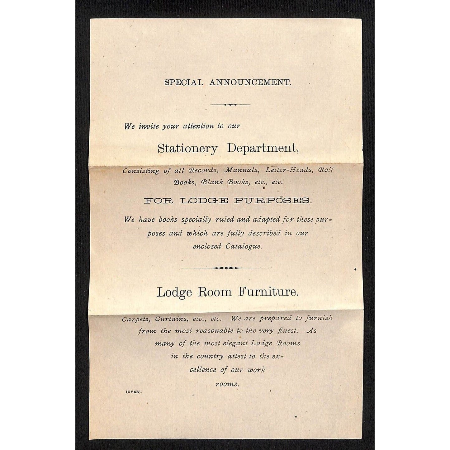 Newburgh, ME Amos W. Knowlton* c1882 Pettibone M'f'g. Masonic Publications Group