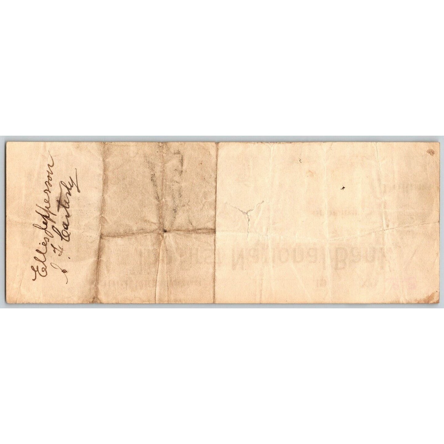 Idabel, Oklahoma FNB 1912 Check #33 for $2 w/ Building Vignette - Scarce