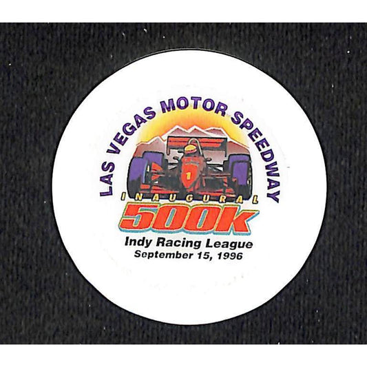 1996 Indy Racing League Las Vegas Motor Speedway 500K Oversize 48mm Clay Chip