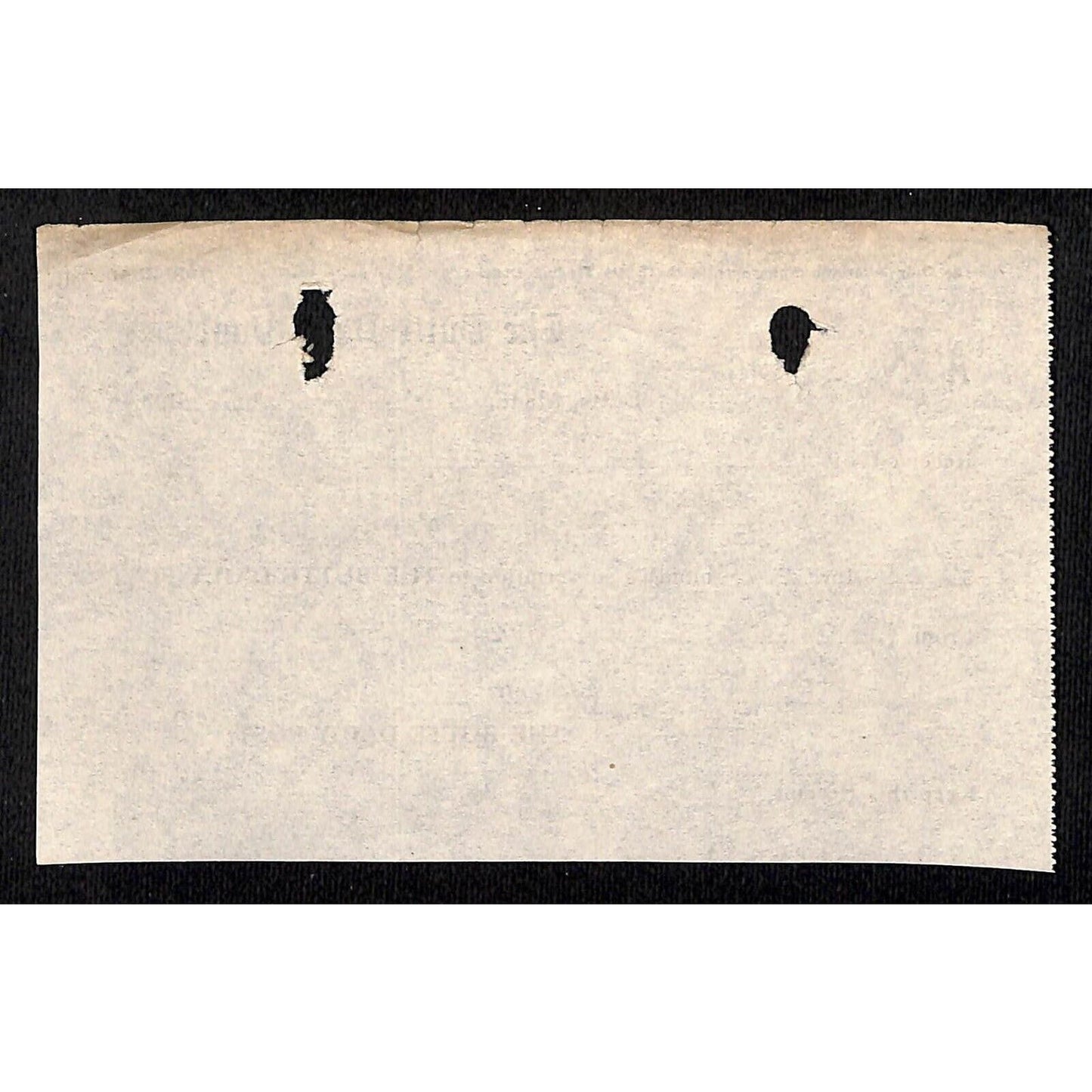 1927 Leys Jewelry Montana Butte Daily Post Newspaper Receipt