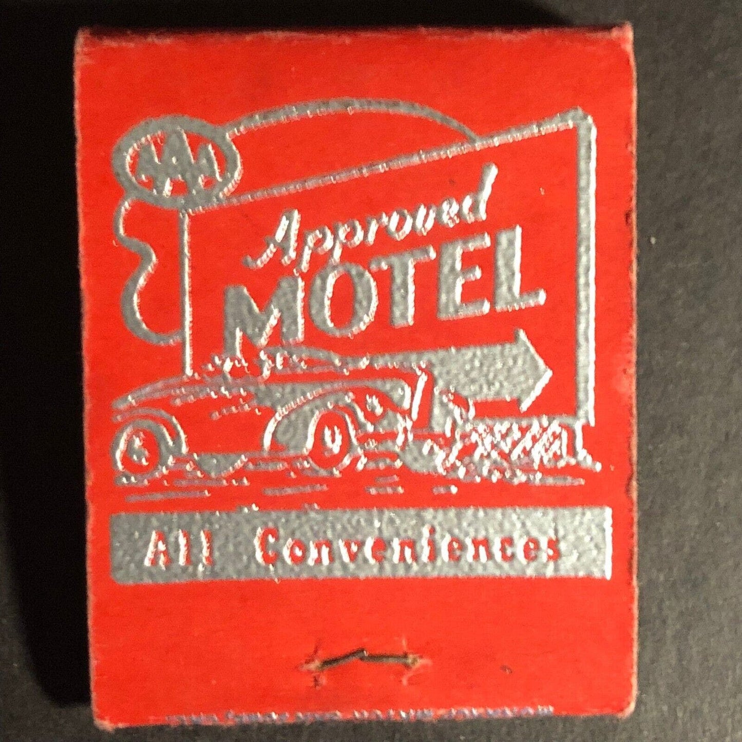 Mission Lodge Hotel Novato CA 20-Strike Full Matchbook c1940's-50's Very Scarce