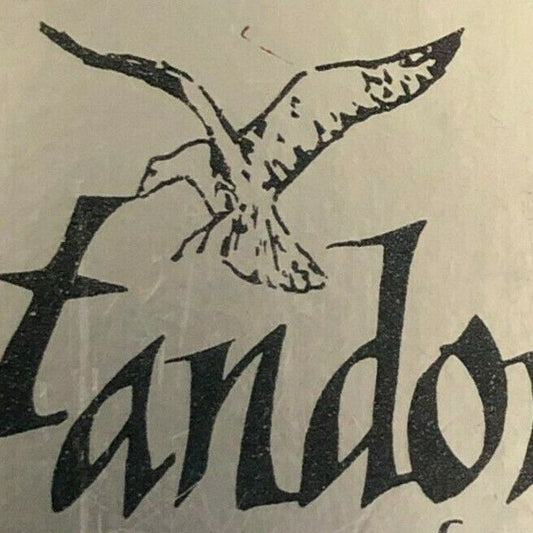 c1970's-80's Wooden Matchbox Matchbook "Tandom's Fine Restaurant" Branford, CT