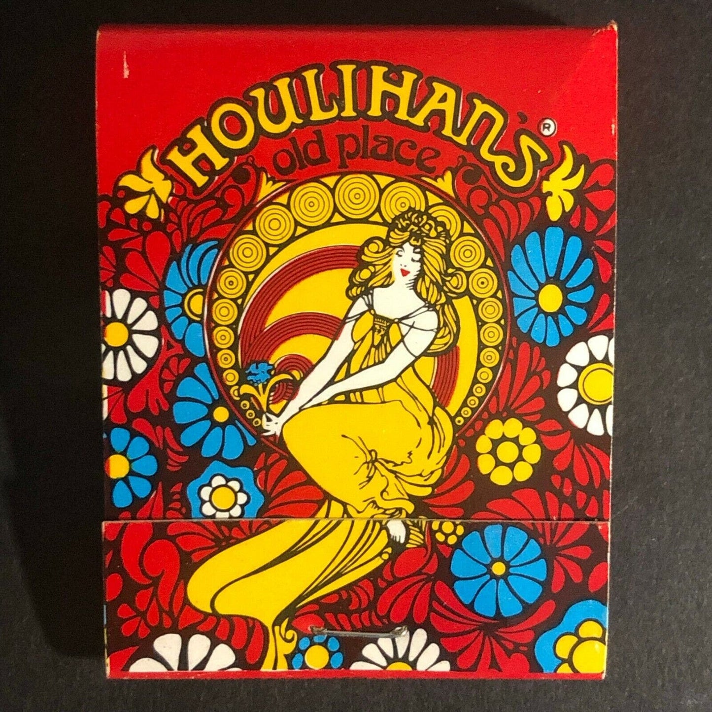 Vintage c1980's Full Matchbook "Houlihan's Old Place" Restaurant