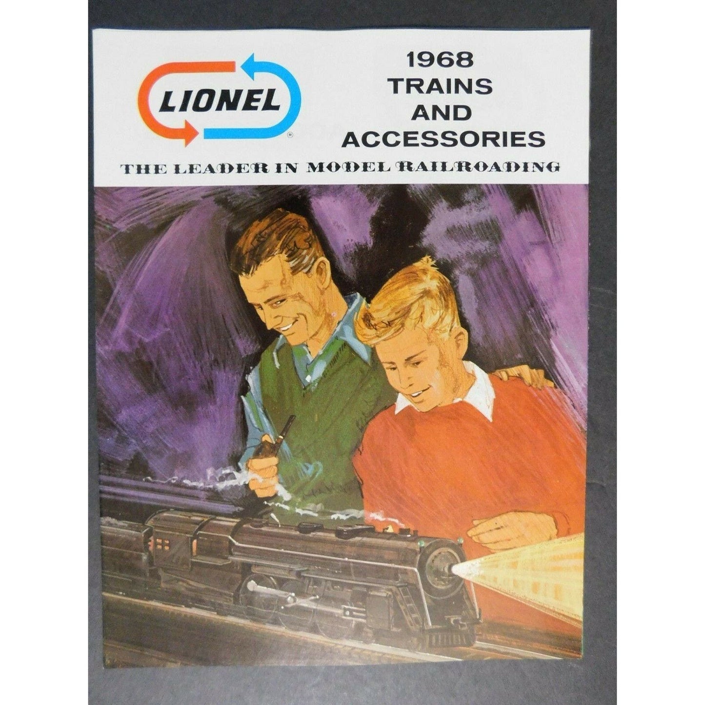1968 Lionel Trains & Accessories "027" Steam Freight Fold Out Flyer