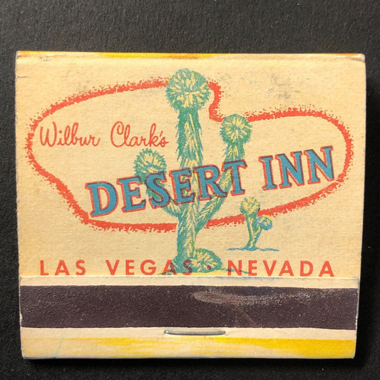 Wilbur Clark's Desert Inn Las Vegas Casino c1950-60 VGC Saguaro Very Scarce