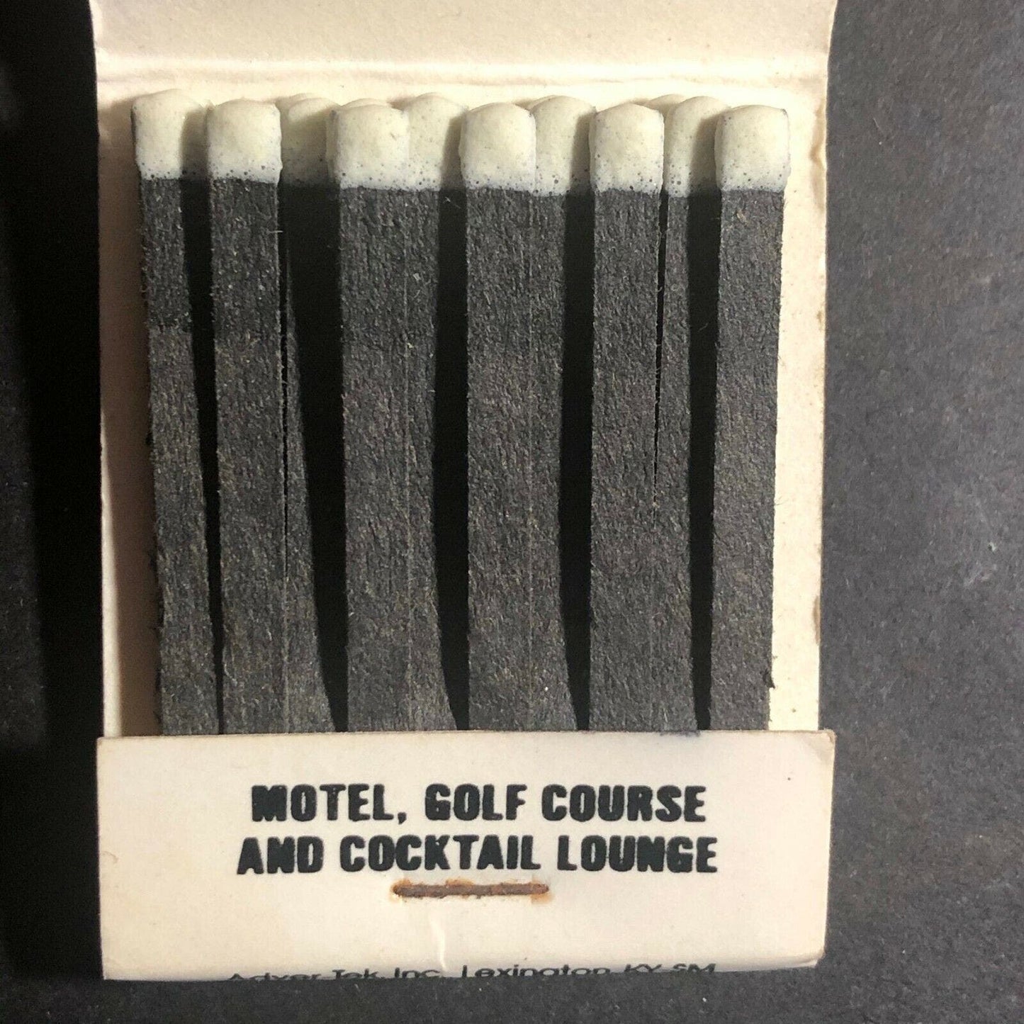 Vintage 1980's Full Matchbook - CZY Gil's Restaurant - Hancock, ME
