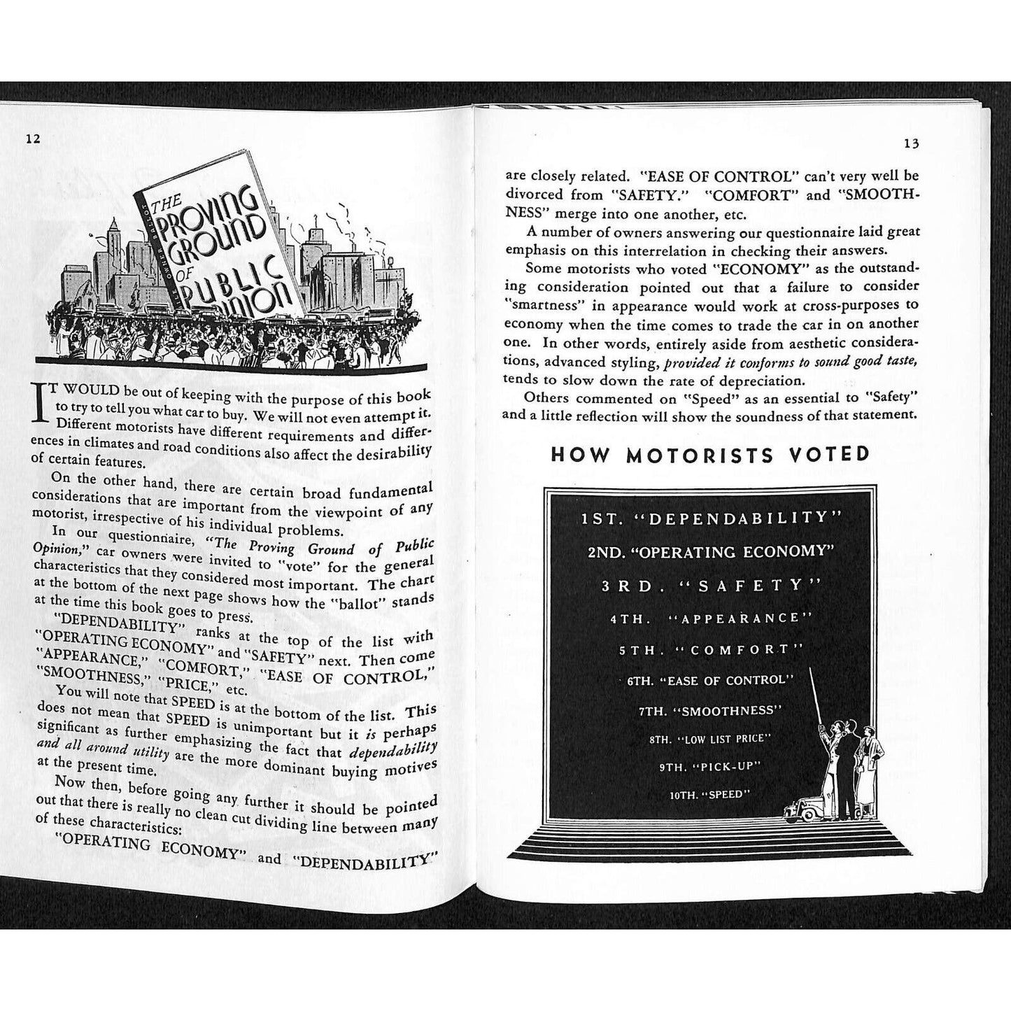General Motors "The Automobile Buyer's Guide" 1934 80pp - Chicago World's Fair*