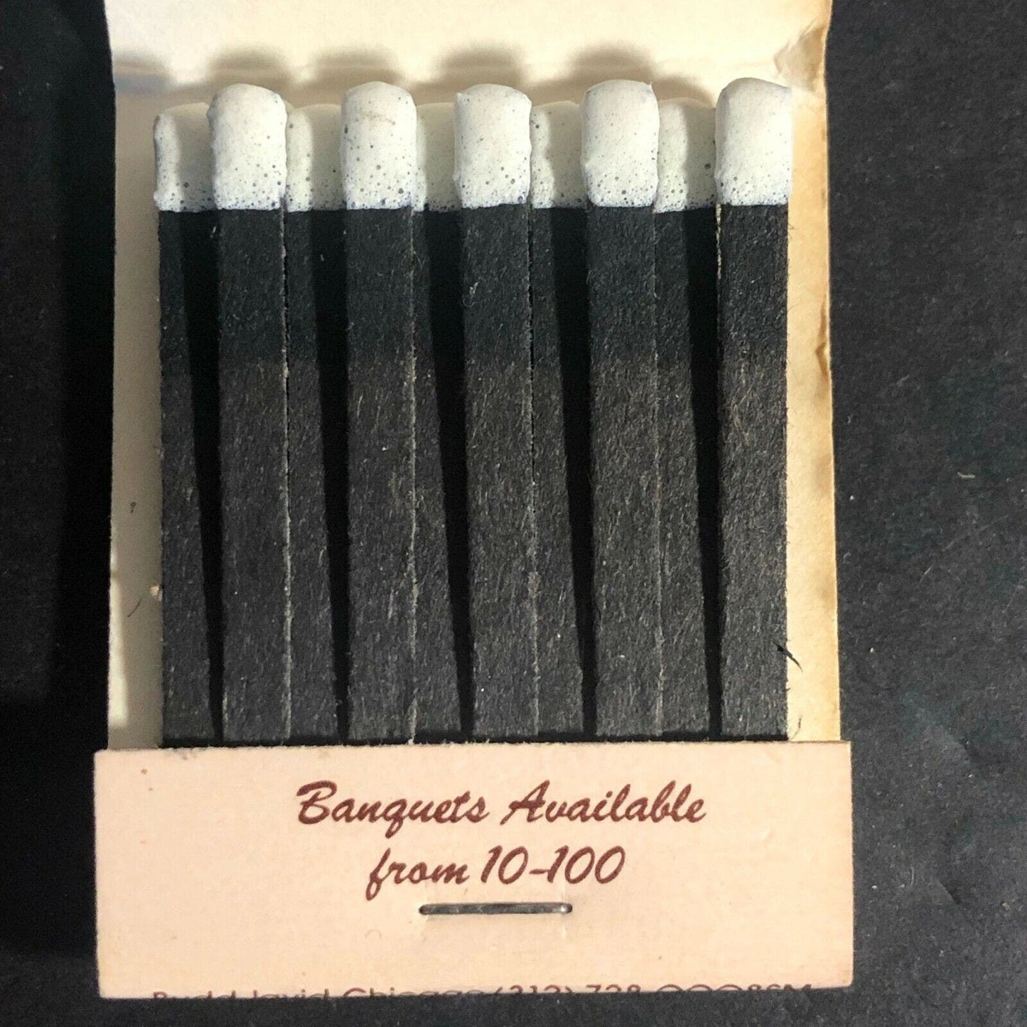 Vintage c1970's-80's Full Matchbook - "Christy's" Restaurant Lounge Glenview, IL