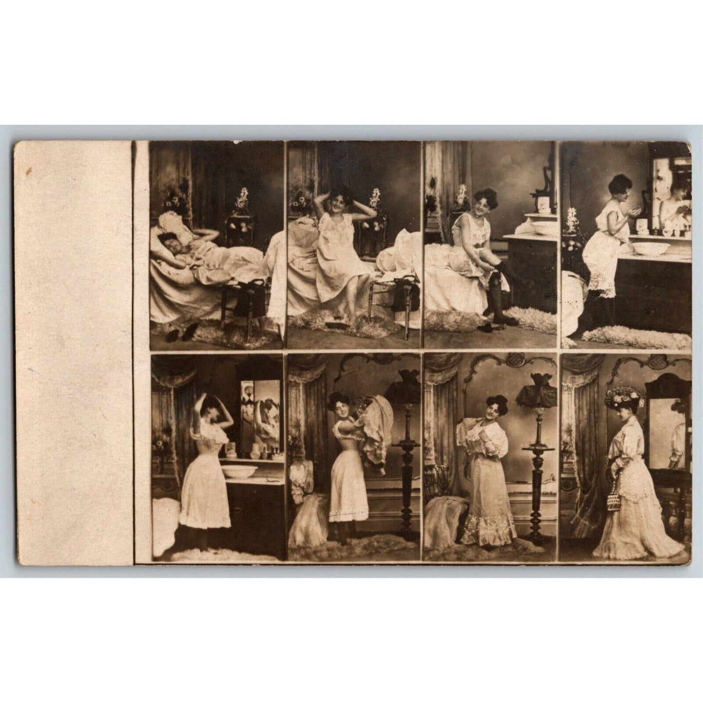 c1910 Vintage Russian RPPC* Theatre / Stage / Screen Actress Postcard (4383)