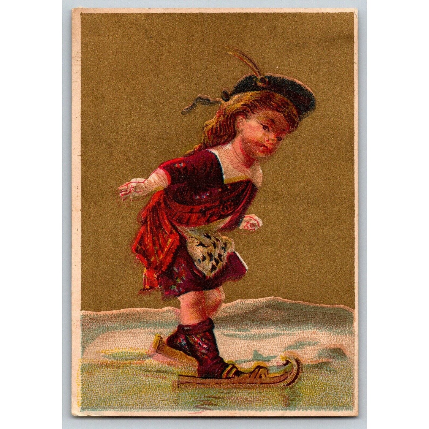 MME. Demorest's Reliable (Sewing) Patterns Beauty Fashion Victorian Trade Card