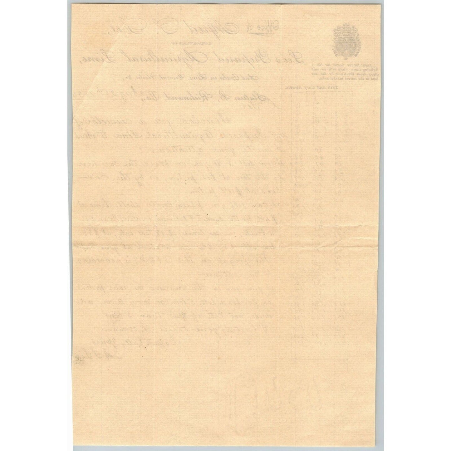 "Lee's Prepared Agricultural Lime" Richmond VA ALS Solicitation Letterhead 1894