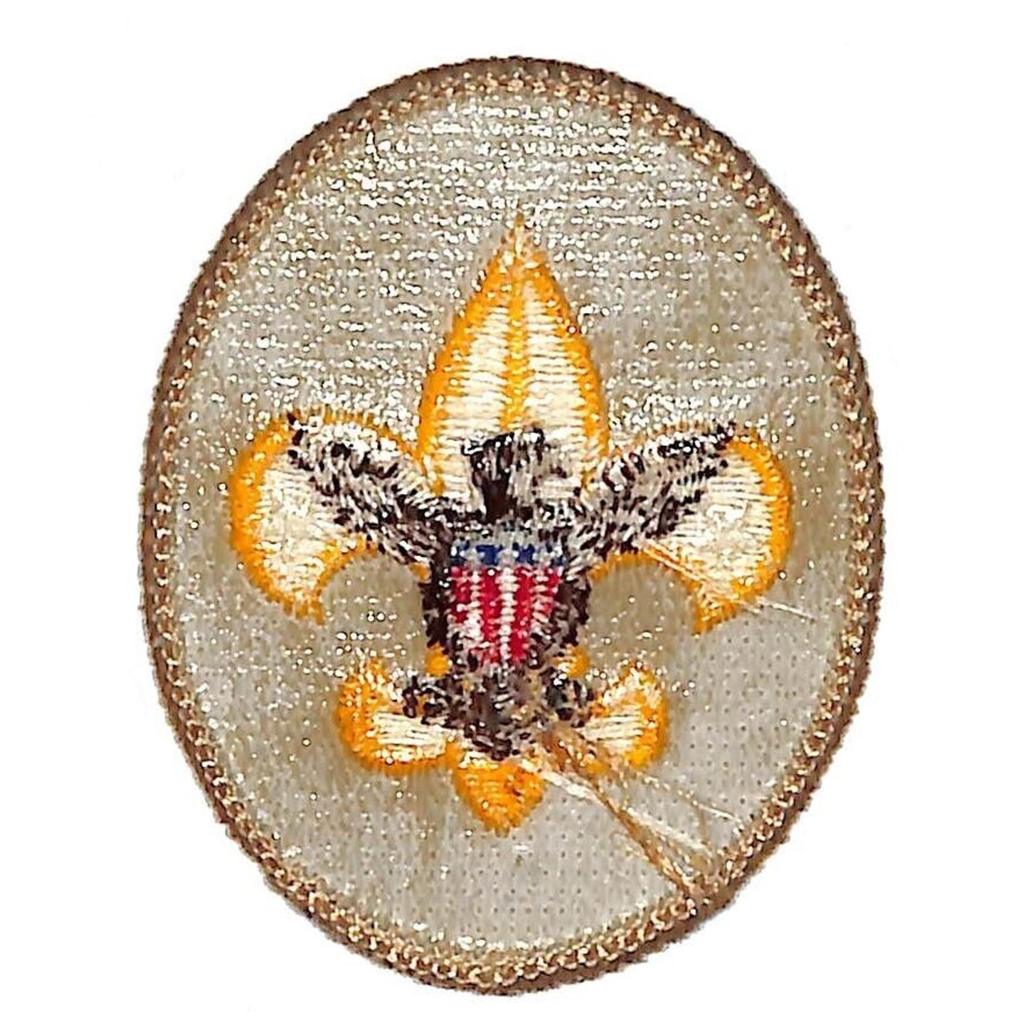 BSA Vintage Eagle Patch Oval 2" x 2 1/2" NOS