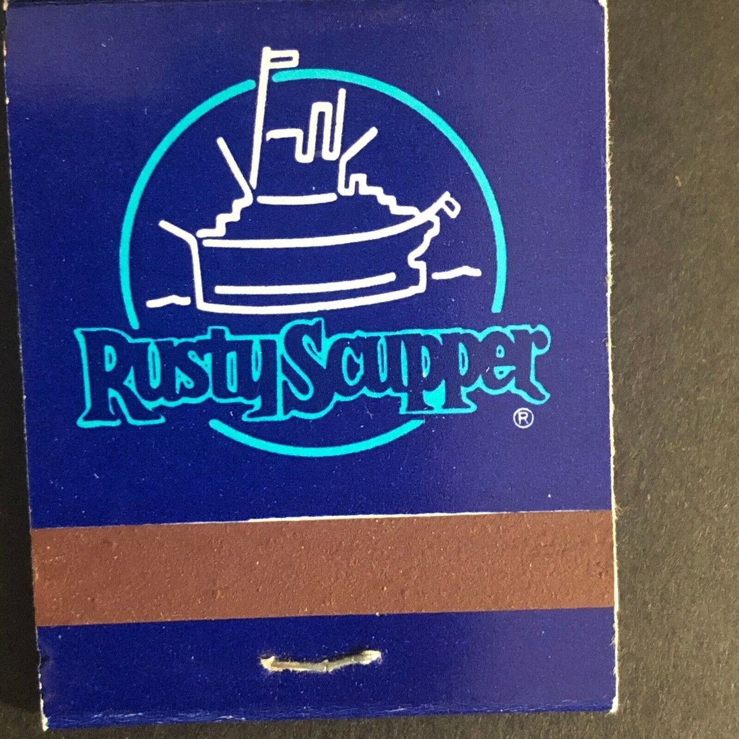 Vintage c1970's-80's Full Matchbook "The Rusty Scupper" Restaurant