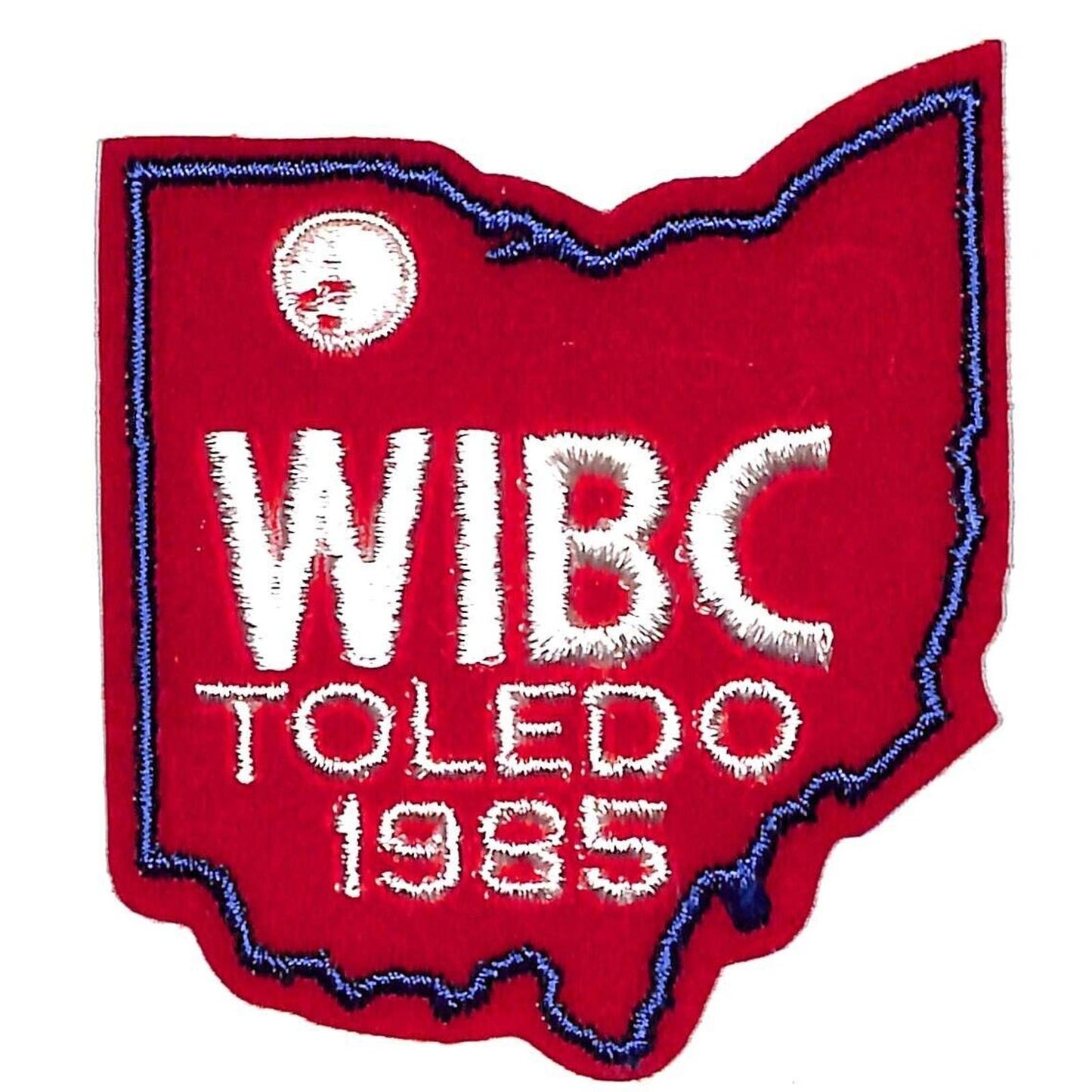 1985 Toledo WIBC Embroidered Bowling Patch