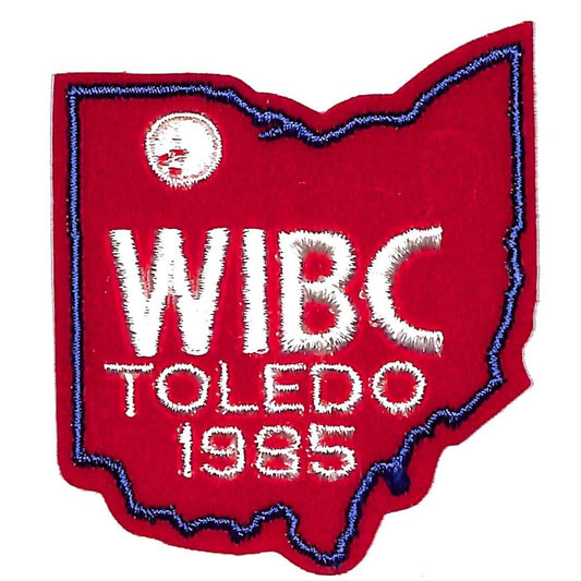 1985 Toledo WIBC Embroidered Bowling Patch