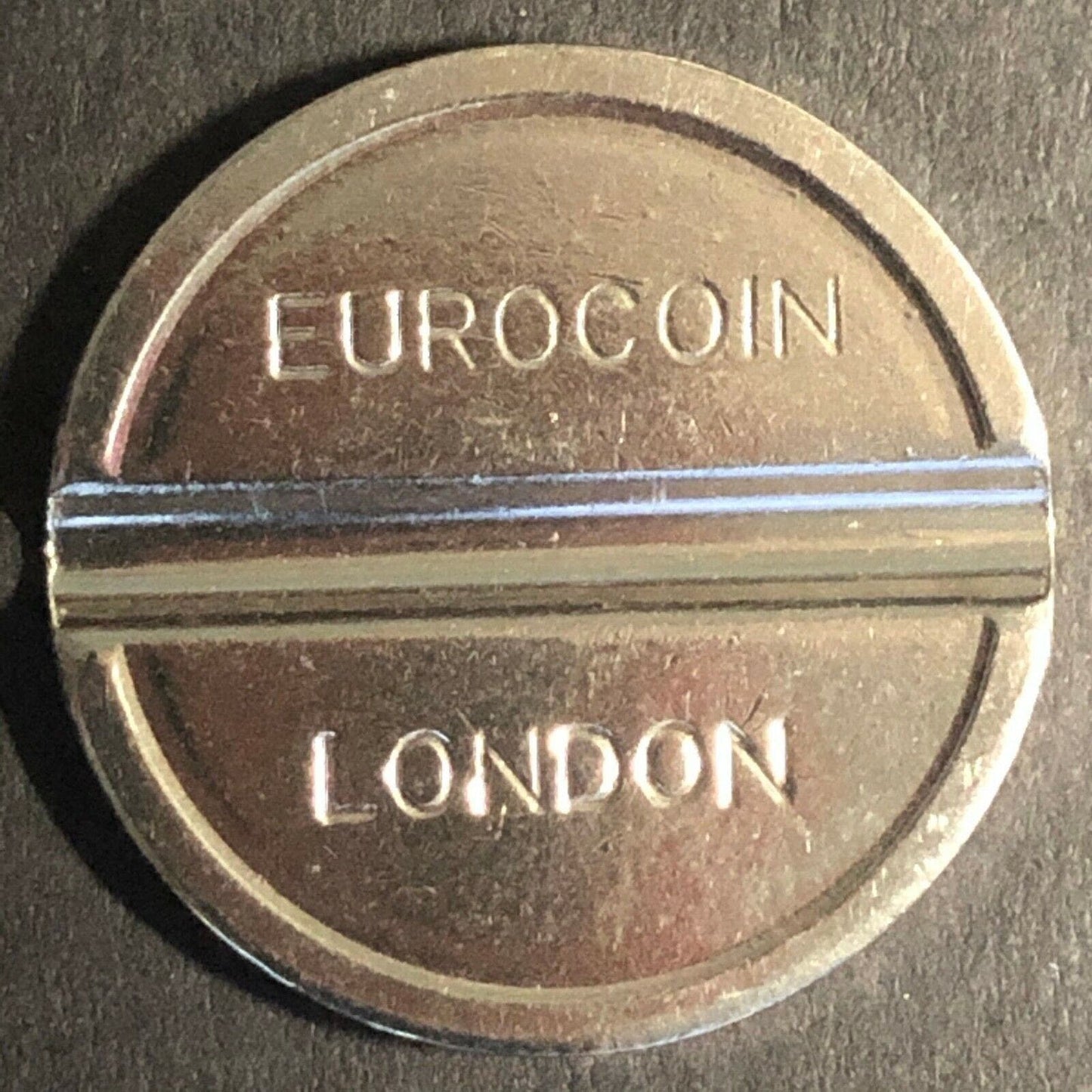 23mm Scarce "Woolfson Leisure" Nickel Plated Eurocoin Gaming Token - Fauver Coll