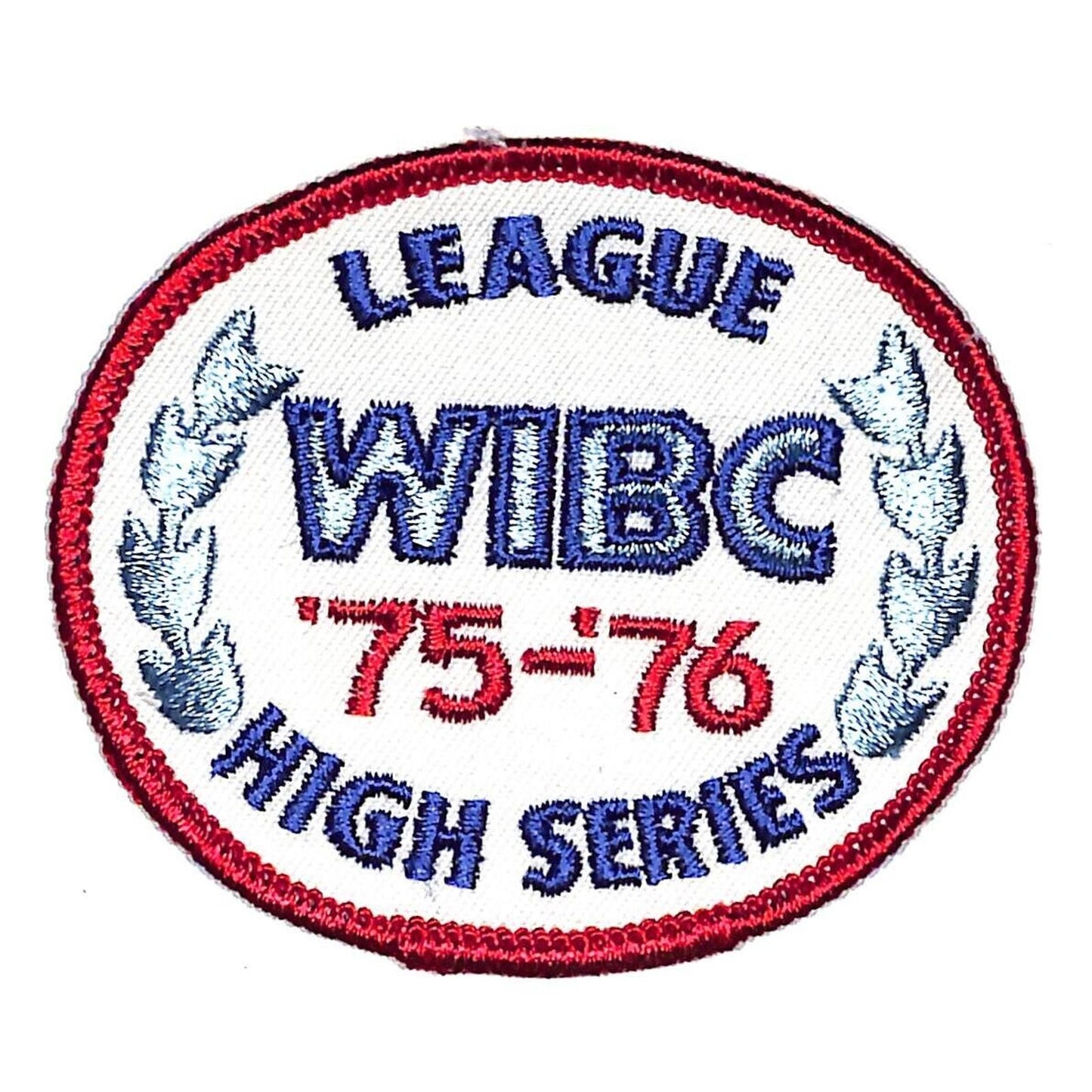 '75-'76 High Series League WIBC Embroidered Bowling Patch