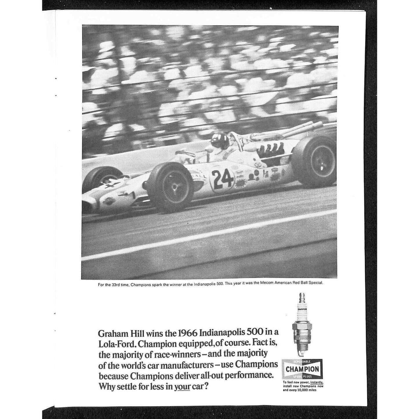 Scarce 11/13 1966 Auto Racing USAC Program Altamont Speedway 20pp Mario Andretti