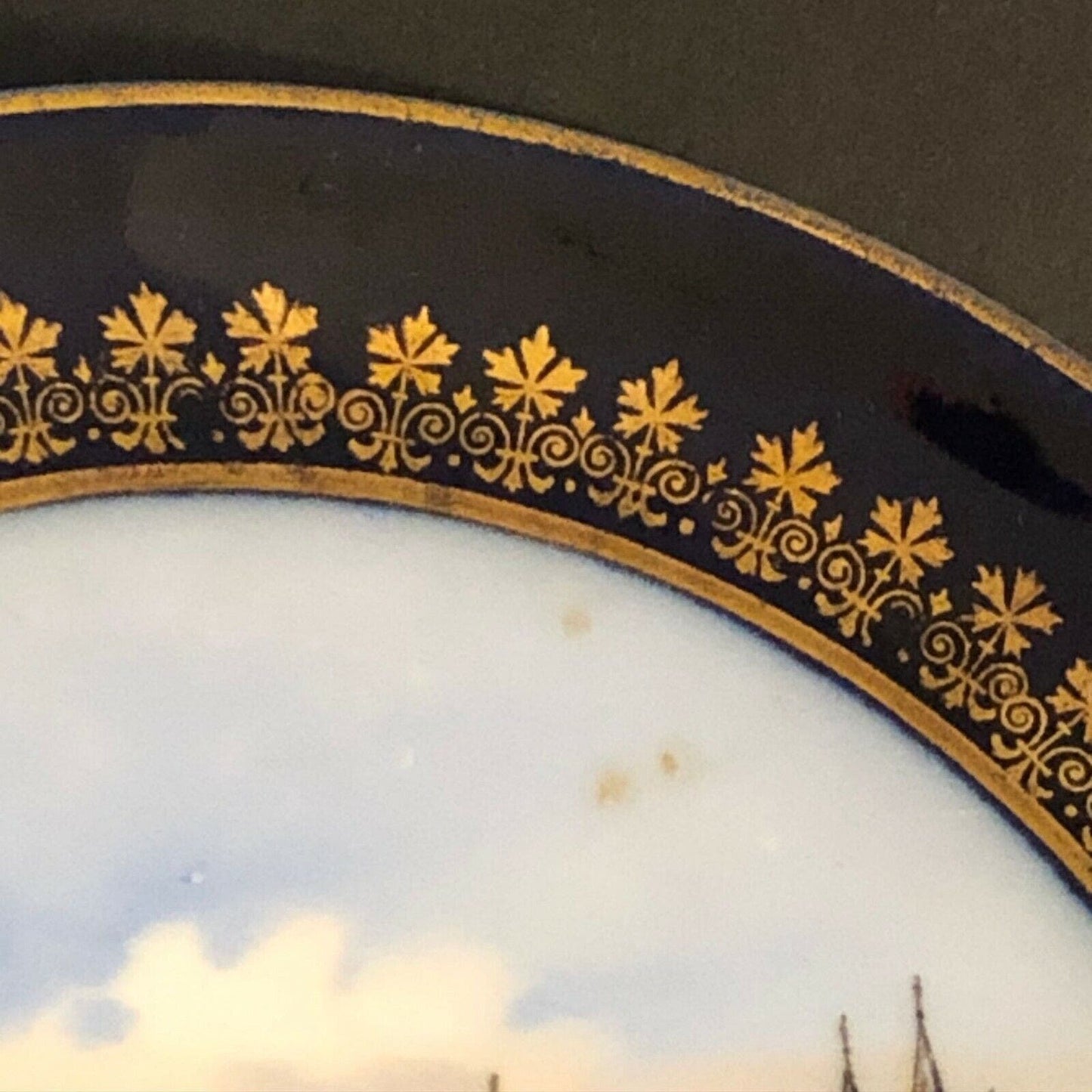 J.E. Kenyon Souvenir Plate Temple Square Salt Lake City, Utah