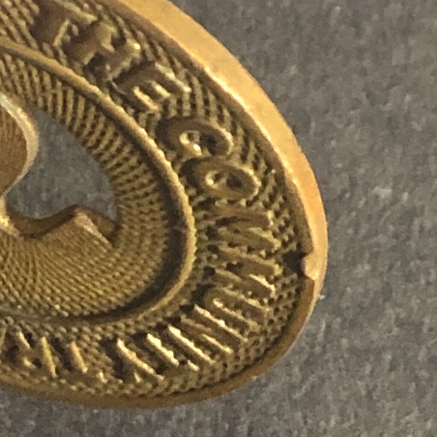 The Community Traction Co. Toledo "School Fare" Brass Transit Token 22.8mm