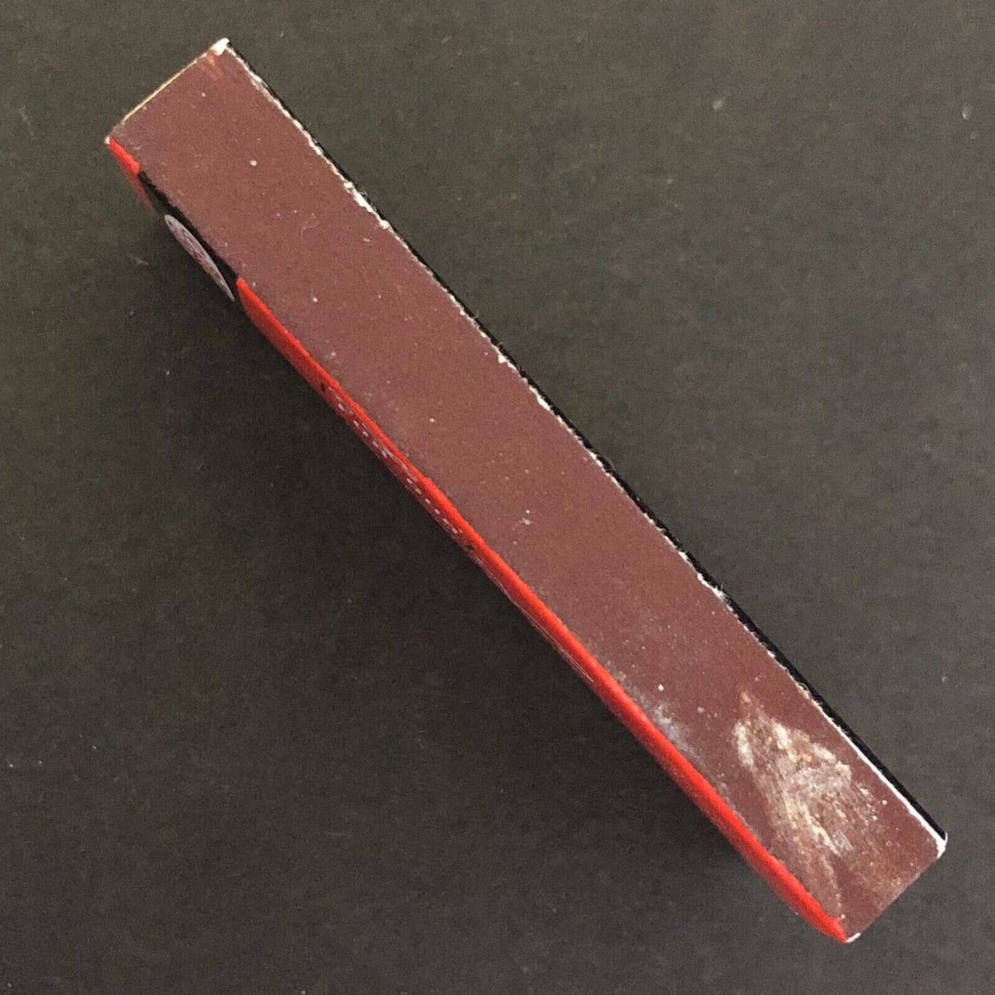 c1960's-70's Wooden Matchbox Matchbook - "For Our Matchless Friends" - Red