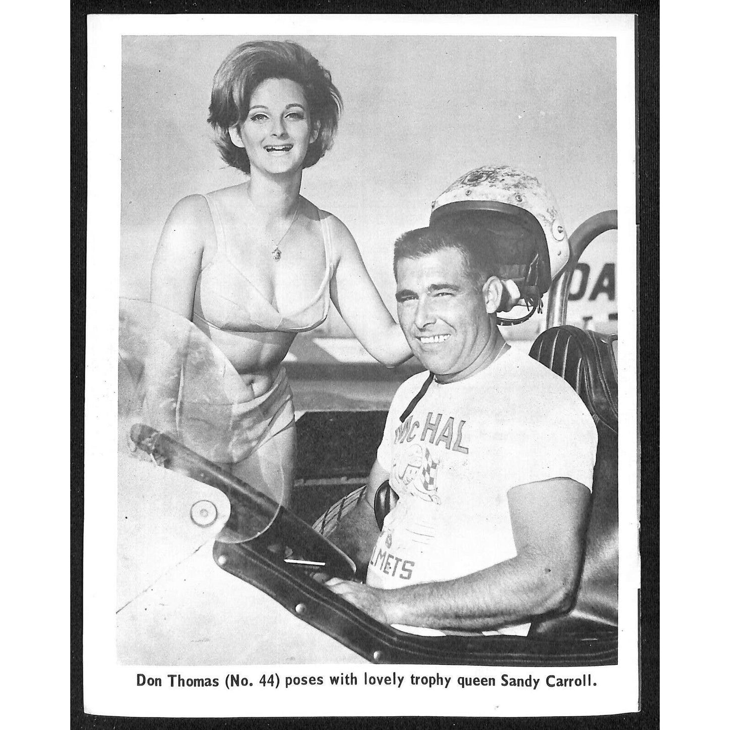Scarce 7/30 1966 Sprint Car Auto Racing CRA Program Whiteman Speedway 16pp.
