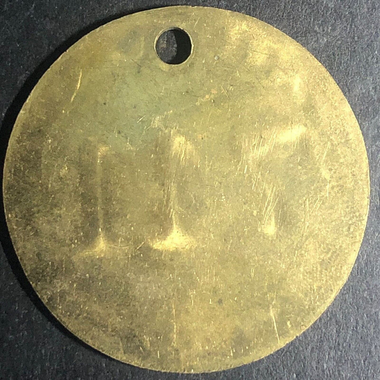 Anaconda Copper Mining Co. Bonner, MONT MT Brass Tool Check Tag #741 Scarce