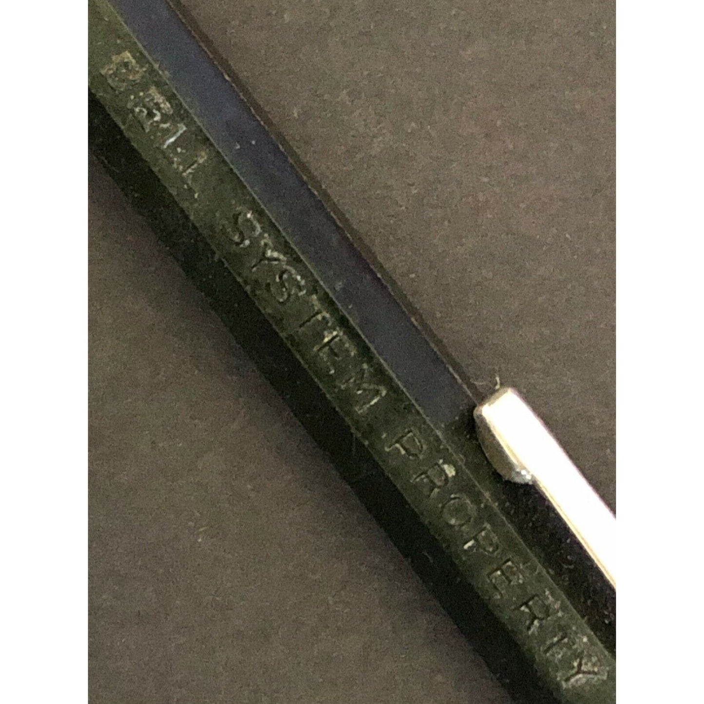 c1950's "Bell System Property" Bakelite? DurOlite Mechanical Advertising Pencil