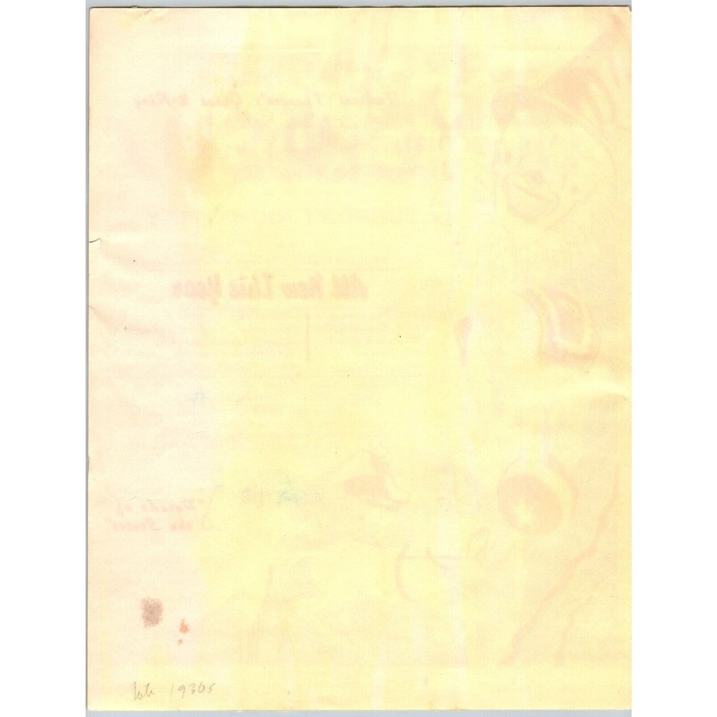 Federal Theatre Sunnyside Long Island Circus Letterhead c1939 Very Scarce