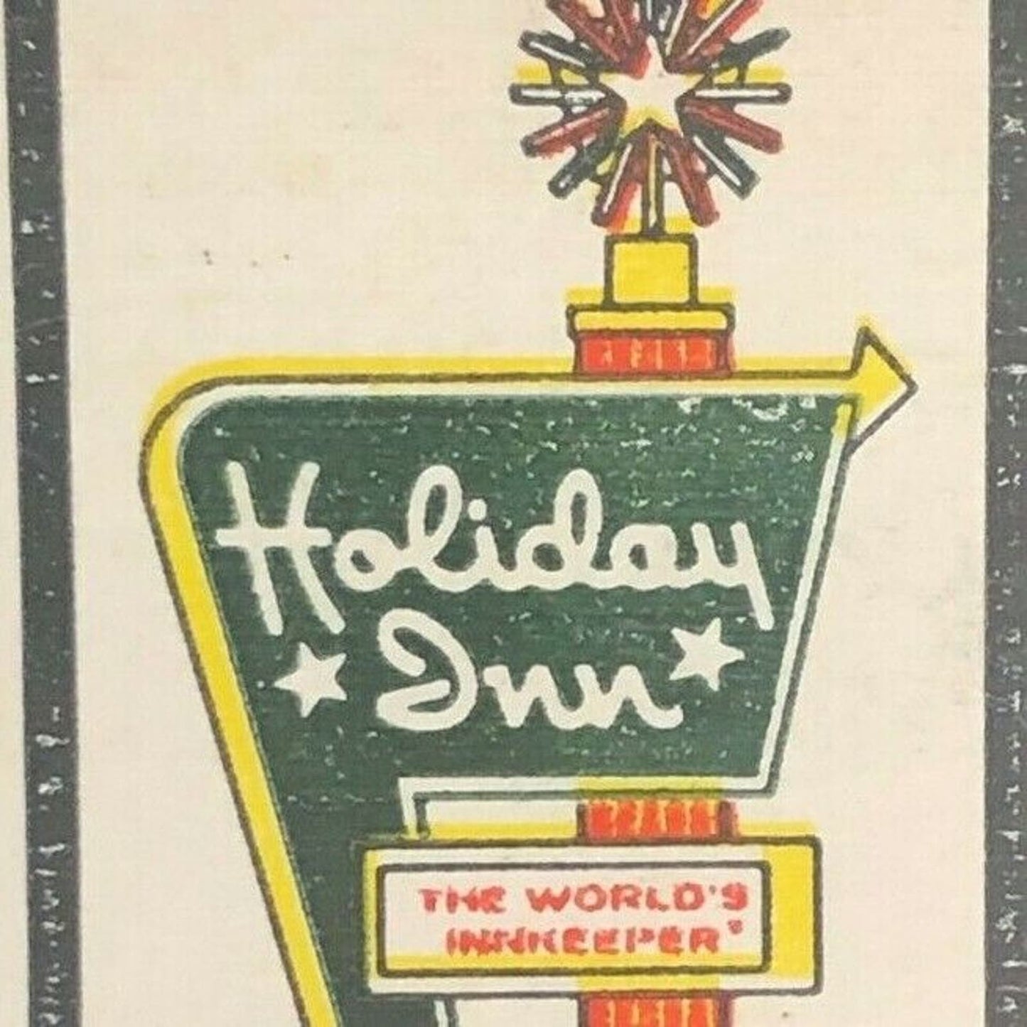 Vintage c1970's Full Matchbook "Holiday Inn" Holidex Computer Grand Junction