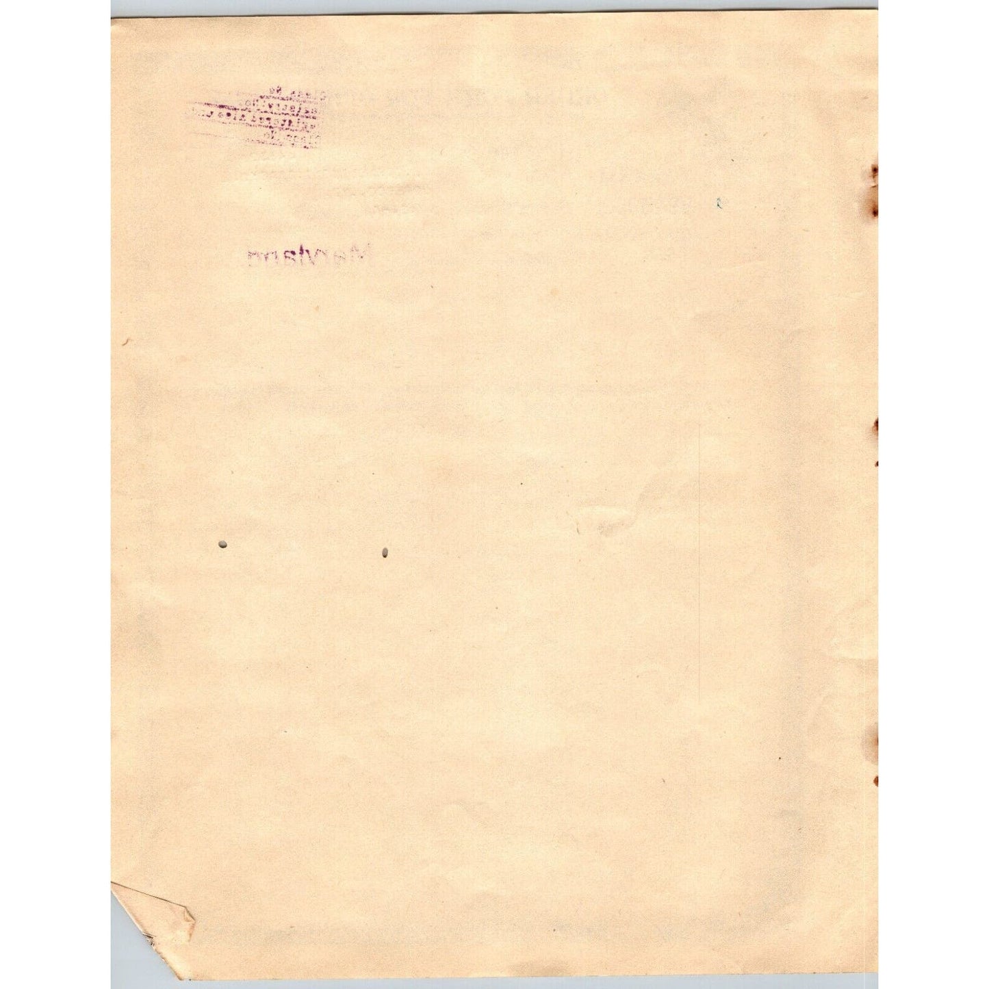 Opium / Narcotic Order Form - Original IRS Issued in Maryland c1922 V943050