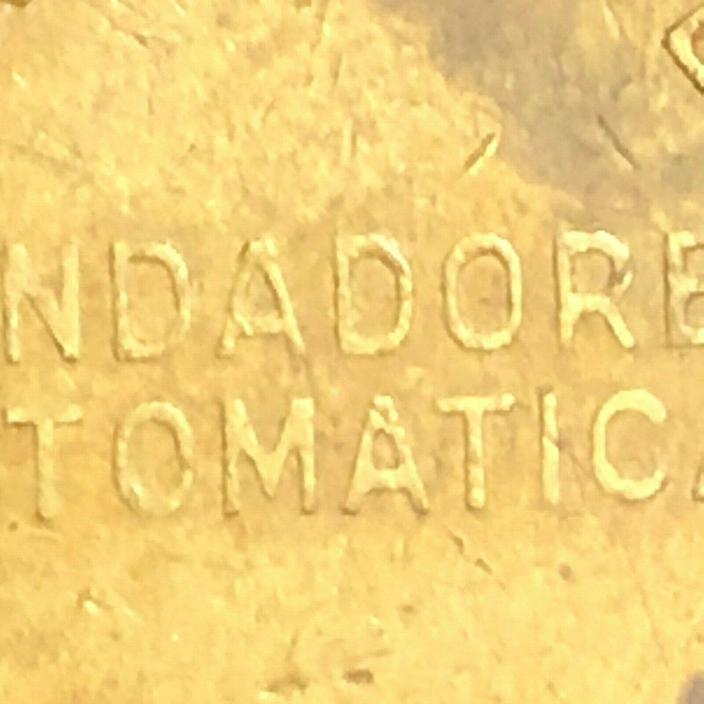 21mm Coca Cola M.R. Ficha Para Unicamente Vendadores Automaticas Brass Token