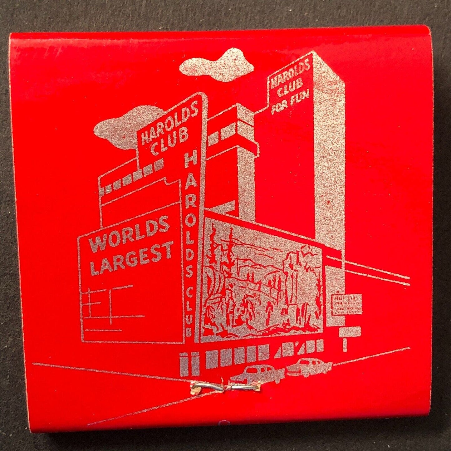 Harolds Club Casino Reno, NV "25 Years" Full Matchbook 1960 VGC Scarce